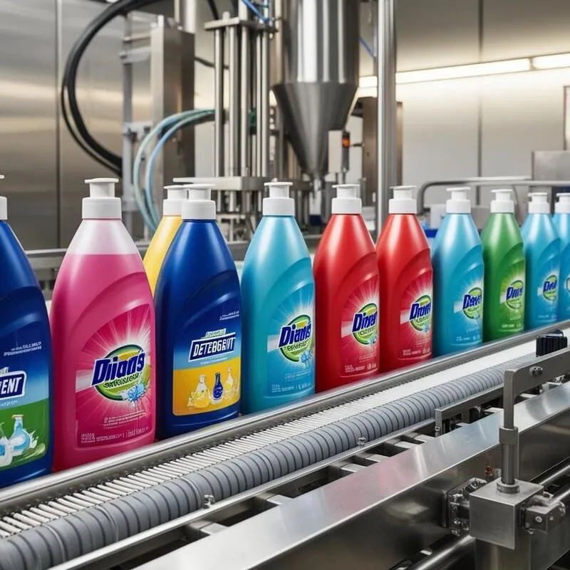 Explanation of contract manufacturing and private label production concept