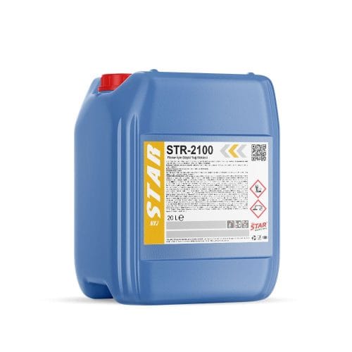 STR-2100 heavy-duty fleet degreaser industrial alkaline cleaning concentrate