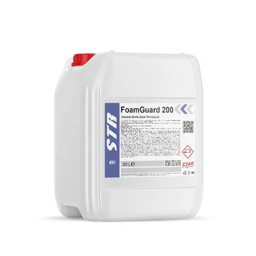FOAM GUARD 200 low-temperature compatible foaming chlorinated alkaline cleaner
