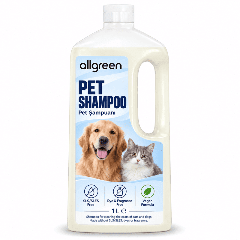 Pet Shampoo – Fragrance-Free and Dye-Free Coat Cleaning