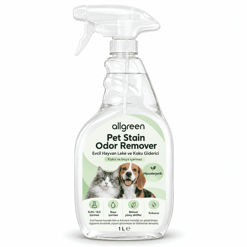 ALLGREEN Pet Stain Remover – Enzyme-Based Stain & Odour Cleaner