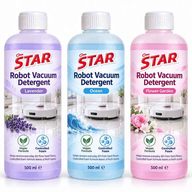 Robot Vacuum and Mop Detergent bottle