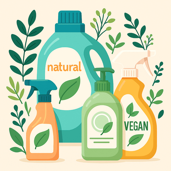 Vegan ve biyoçözünür deterjan çeşitleri
