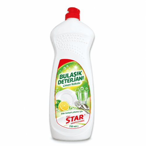 Elde yıkama için sıvı bulaşık deterjanı şişesi