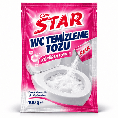 WC Temizleme Köpüğü 100 g tek kullanımlık poşet ambalaj