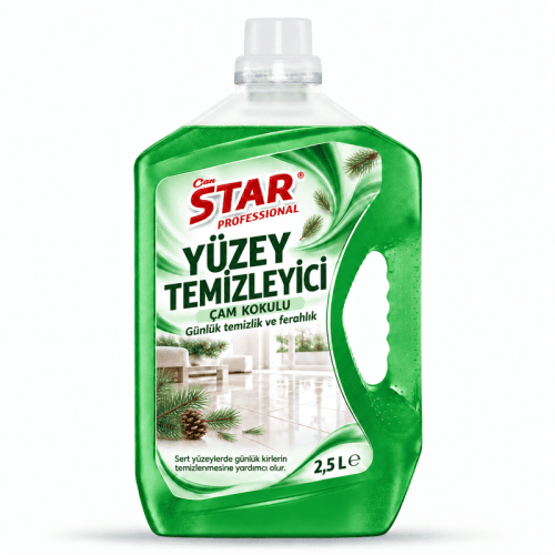 Çiçek bahçesi, lavanta, pudra ve çam kokulu sıvı yüzey temizleyici çeşitleri