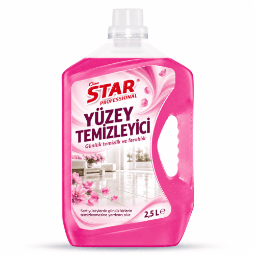 Çiçek bahçesi, lavanta, pudra ve çam kokulu sıvı yüzey temizleyici çeşitleri