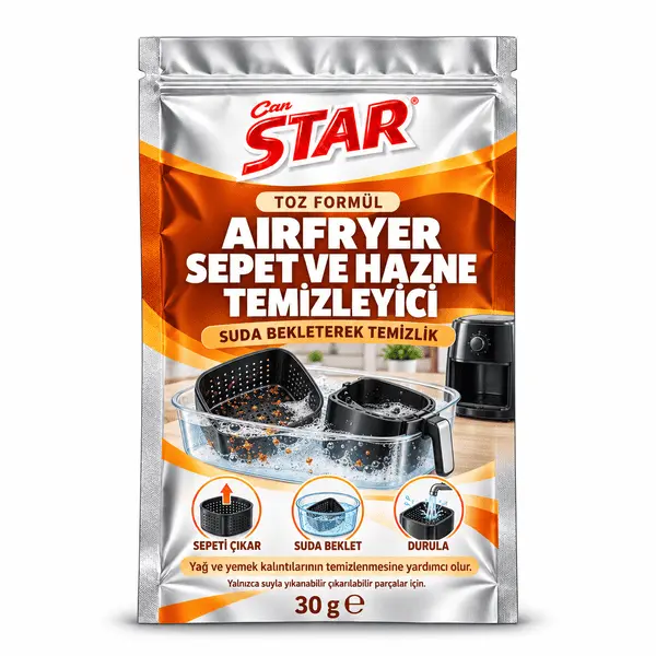 Airfryer Sepet ve Hazne Temizleyici