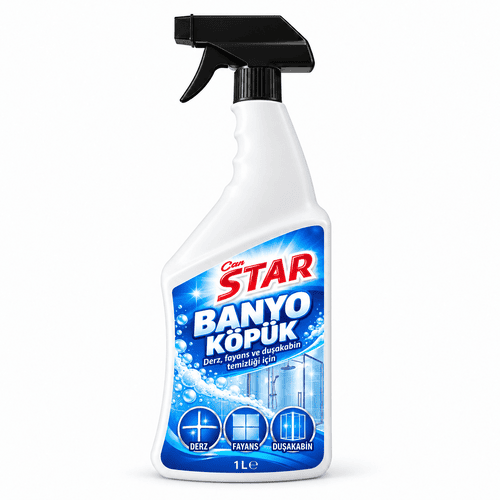 Banyo Köpük Temizleyici – Ferah Kokulu Çok Amaçlı Sprey